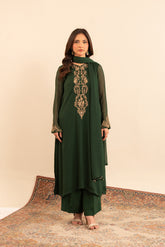 3 Piece Chiffon Embroidered (FS0027)